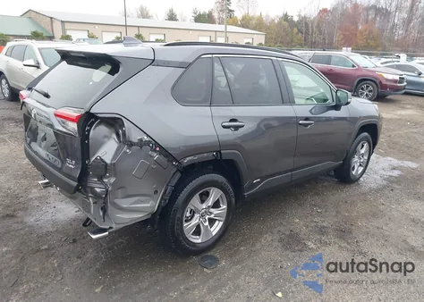2025 Toyota Rav4 Hybrid Xle из США, поврежденный, VIN JTMRWRFV2SJ074000